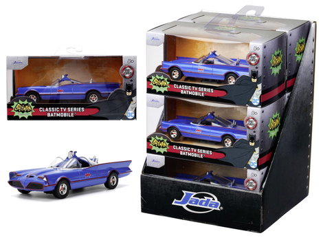 JADA TOYS Batman 1966-os Batmobile Kész modell Személygépkocsi modell 2. kép