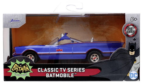 JADA TOYS Batman 1966-os Batmobile Kész modell Személygépkocsi modell 6. kép