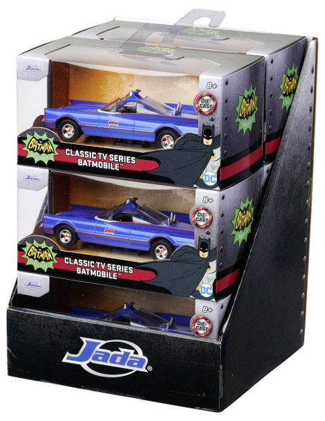JADA TOYS Batman 1966-os Batmobile Kész modell Személygépkocsi modell 8. kép