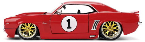 JADA TOYS Chevrolet Halálos iramban 1969 Camaro Kész modell Személygépkocsi modell 12. kép