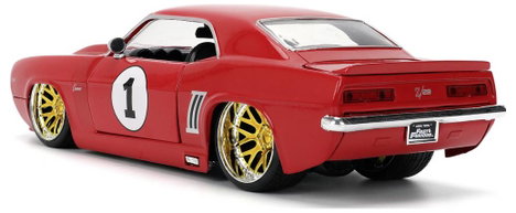 JADA TOYS Chevrolet Halálos iramban 1969 Camaro Kész modell Személygépkocsi modell 13. kép