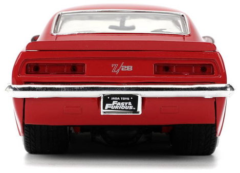 JADA TOYS Chevrolet Halálos iramban 1969 Camaro Kész modell Személygépkocsi modell 14. kép