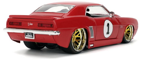 JADA TOYS Chevrolet Halálos iramban 1969 Camaro Kész modell Személygépkocsi modell 15. kép