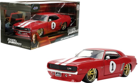 JADA TOYS Chevrolet Halálos iramban 1969 Camaro Kész modell Személygépkocsi modell
