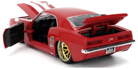 JADA TOYS Chevrolet Halálos iramban 1969 Camaro Kész modell Személygépkocsi modell 5. kép