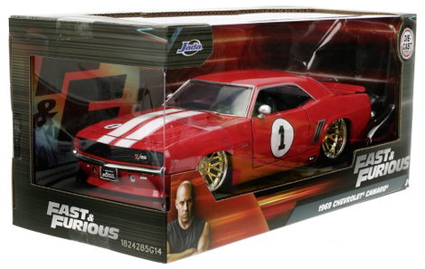 JADA TOYS Chevrolet Halálos iramban 1969 Camaro Kész modell Személygépkocsi modell 8. kép