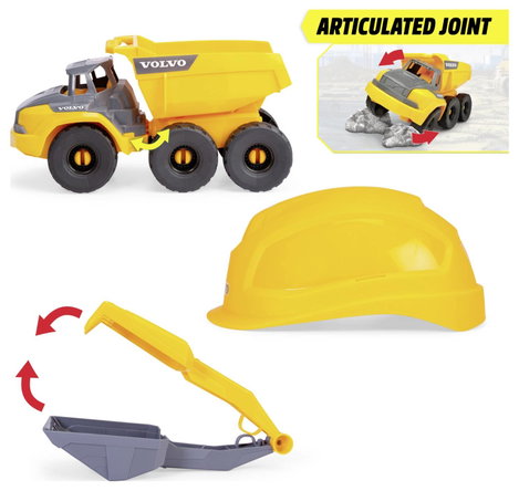 Dickie Toys Volvo Kemény szállító játékkészlet Kész modell #####Baustellen-Set 3. kép