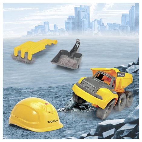 Dickie Toys Volvo Kemény szállító játékkészlet Kész modell #####Baustellen-Set 5. kép