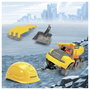 Dickie Toys Volvo Kemény szállító játékkészlet Kész modell #####Baustellen-Set 5. bélyegkép
