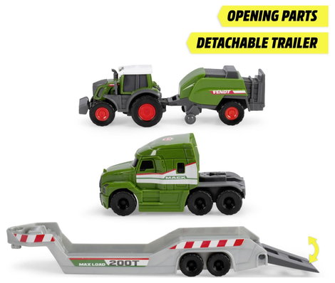 Dickie Toys Fendt Mikro mezőgazdasági teherautó Kész modell Mezőgazdasági modell 3. kép