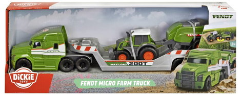 Dickie Toys Fendt Mikro mezőgazdasági teherautó Kész modell Mezőgazdasági modell 7. kép