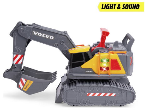 Dickie Toys Volvo Kotrógép Kész modell Építkezésnél használt jármű modell 3. kép