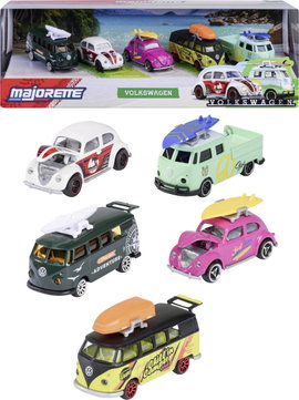 Majorette Volkswagen (VW) 5 darabos ajándékcsomag Kész modell Személygépkocsi modell