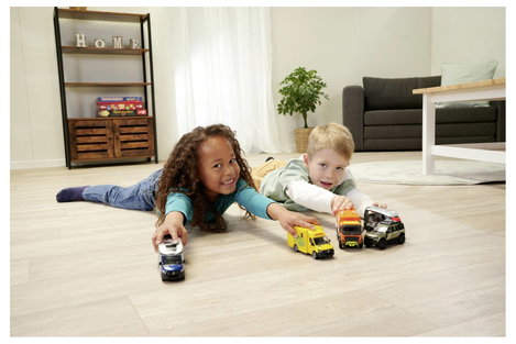 Majorette Volvo FMX teherautó szemétszállító Kész modell Építkezésnél használt jármű modell 4. kép