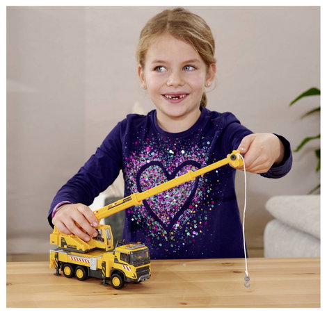 Majorette Volvo FH16 teherautó + kerekes rakodó Kész modell Építkezésnél használt jármű modell 16. kép