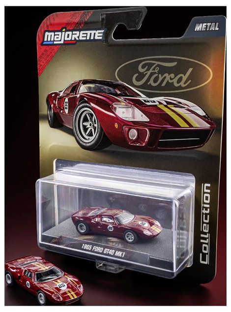 Majorette Ford 1965-ös kollekció, GT40 MK1 Kész modell Személygépkocsi modell 7. kép