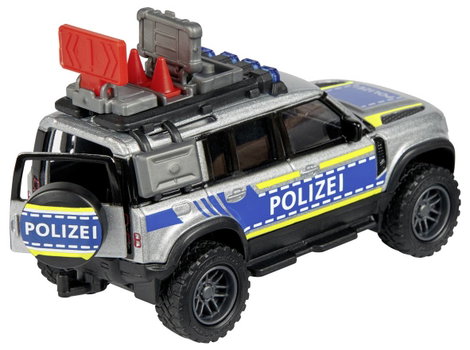 Majorette Land Rover Defender 90 Rendőrség Kész modell Sürgősségi jármű modell 3. kép
