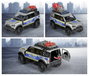 Majorette Land Rover Defender 90 Rendőrség Kész modell Sürgősségi jármű modell 6. bélyegkép