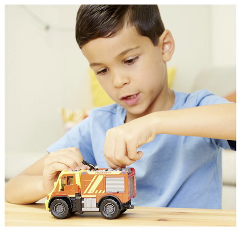 Majorette Unimog U530 tűzoltóautó Kész modell Sürgősségi jármű modell 7. kép