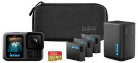 GoPro HERO13 POWER BUNDLE Akciókamera 5.3K, 4K, 2.7K, Full HD, Bluetooth, Kettős kijelző, Érintőkije