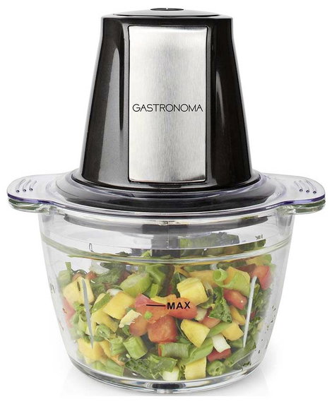 Gastronoma 18210101 Aprító 500 W Fekete, Ezüst 4. kép