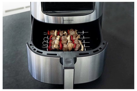 Gastronoma 18290010 Forrólevegős fritőz 8 l 1800 W Keringető funkcióval, Túlhevülés elleni védelem E 12. kép