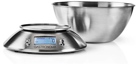 Gastronoma 18310021 Digitális konyhai mérleg digitális digitális, mérőskálával Mérési tartomány (max 7. kép