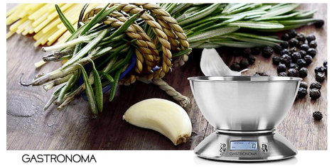 Gastronoma 18310021 Digitális konyhai mérleg digitális digitális, mérőskálával Mérési tartomány (max 8. kép