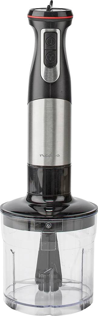 Nedis KAHB400CAL Rúdmixer 800 W Alumínium, Fekete