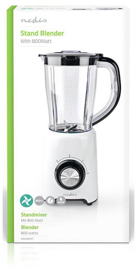 Nedis KABL300CWT Álló mixer 800 W Fekete, Fehér 7. kép
