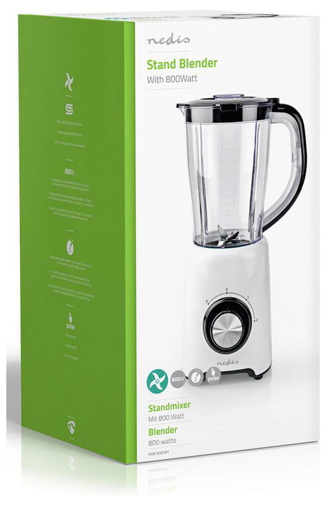 Nedis KABL300CWT Álló mixer 800 W Fekete, Fehér 9. kép