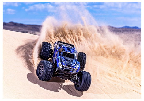 Traxxas Mini Maxx BL-2s Fekete Brushless 1:10 RC modellautó Elektro Monstertruck 4WD 2,4 GHz 10. kép