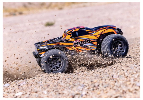 Traxxas Mini Maxx BL-2s Fekete Brushless 1:10 RC modellautó Elektro Monstertruck 4WD 2,4 GHz 11. kép
