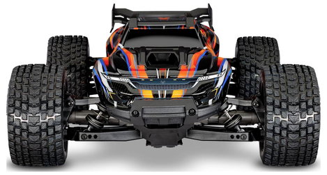 Traxxas Mini XRT VXL-3s Narancs Brushless 1:10 RC modellautó Elektro Monstertruck 4WD RtR 2,4 GHz 5. kép