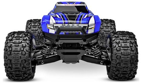 Traxxas Mini Maxx BL-2s Kék Brushless 1:10 RC modellautó Elektro Monstertruck 4WD 2,4 GHz 5. kép