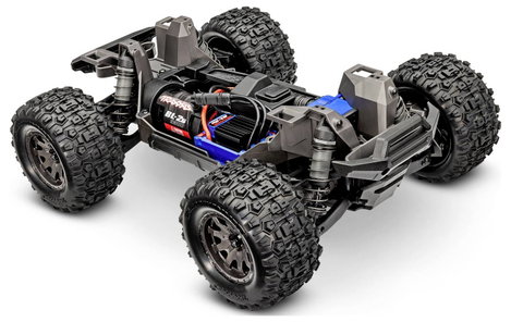 Traxxas Mini Maxx BL-2s Kék Brushless 1:10 RC modellautó Elektro Monstertruck 4WD 2,4 GHz 7. kép