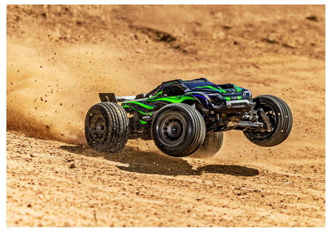 Traxxas Mini XRT VXL-3s Zöld Brushless 1:10 RC modellautó Elektro Monstertruck 4WD RtR 2,4 GHz 11. kép