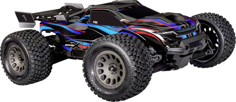 Traxxas Mini XRT VXL-3s Kék Brushless 1:10 RC modellautó Elektro Monstertruck 4WD RtR 2,4 GHz