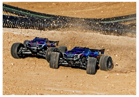 Traxxas Mini XRT VXL-3s Kék Brushless 1:10 RC modellautó Elektro Monstertruck 4WD RtR 2,4 GHz 8. kép