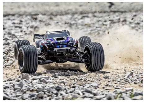 Traxxas Mini XRT VXL-3s Kék Brushless 1:10 RC modellautó Elektro Monstertruck 4WD RtR 2,4 GHz 9. kép