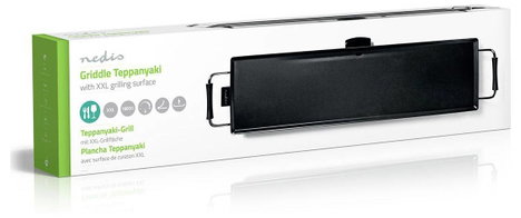 Nedis FCTE110EBK90 Asztali grill Teppan Yaki Fekete 4. kép