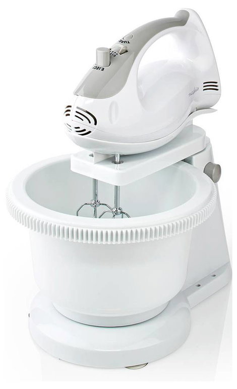 Nedis KAHM110CWT Kézi mixer 200 W Szürke, Fehér 8. kép