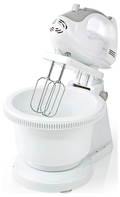 Nedis KAHM110CWT Kézi mixer 200 W Szürke, Fehér 9. kép
