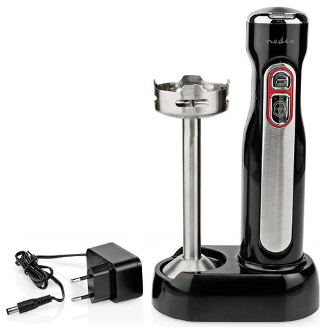 Nedis KAHB600BK Rúdmixer 100 W Fekete, Ezüst 12. kép
