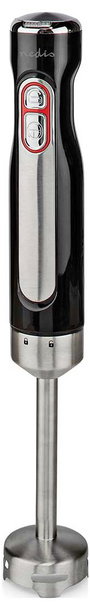 Nedis KAHB600BK Rúdmixer 100 W Fekete, Ezüst 4. bélyegkép