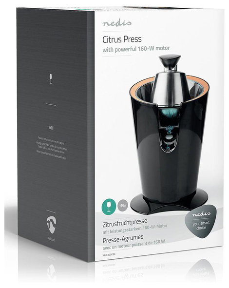 Nedis Citrusprés KAJC300CBK 160 W Fekete 14. kép