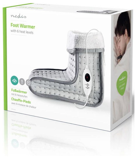 Nedis PEFW110CGY Lábmelegítő 100 W Szürke 6. kép