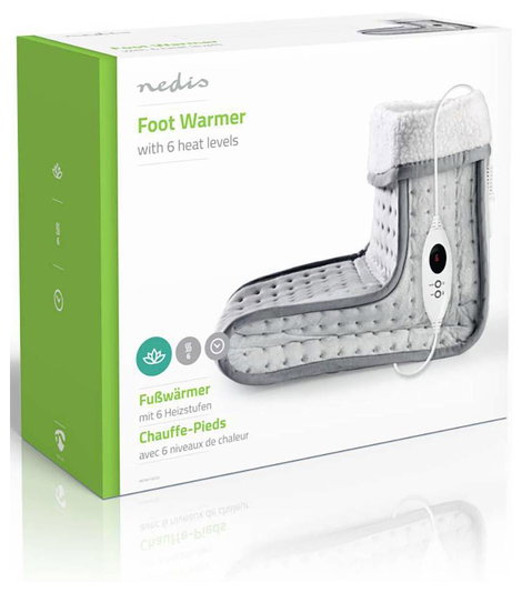 Nedis PEFW110CGY Lábmelegítő 100 W Szürke 7. kép