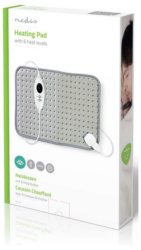 Nedis PEHP110CGY Melegítő párna 100 W Szürke 5. kép