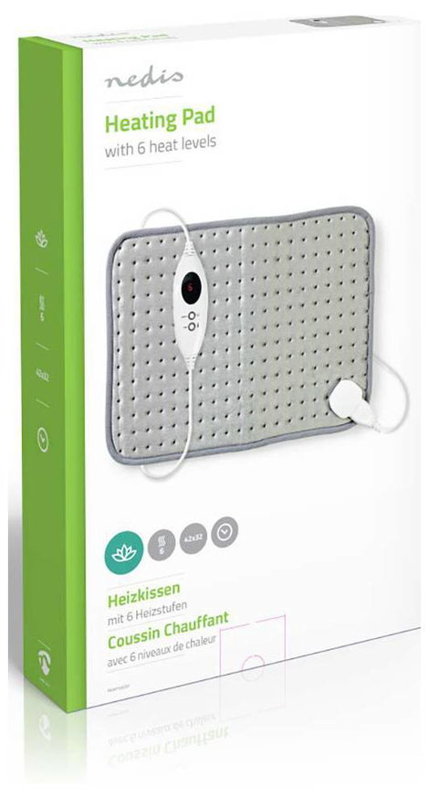 Nedis PEHP110CGY Melegítő párna 100 W Szürke 6. kép